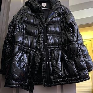 ✨SOLD✨GAP black bubble coat